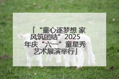 “童心逐梦想 家风筑团结”2025年庆“六一”童星秀艺术展演举行