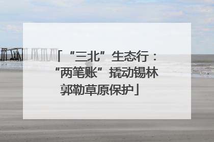 “三北”生态行：“两笔账”撬动锡林郭勒草原保护