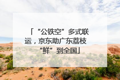 “公铁空”多式联运，京东助广东荔枝“鲜”到全国