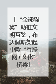 “金熊猫奖”助推文明互鉴，布达佩斯架起中欧“互联网+文化”桥梁