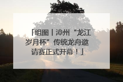 组图丨漳州“龙江岁月杯”传统龙舟邀请赛正式开幕！