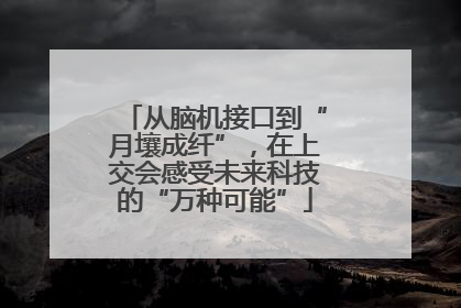 从脑机接口到“月壤成纤”，在上交会感受未来科技的“万种可能”