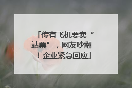 传有飞机要卖“站票”，网友吵翻！企业紧急回应