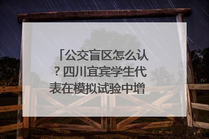 公交盲区怎么认？四川宜宾学生代表在模拟试验中增强乘车安全意识