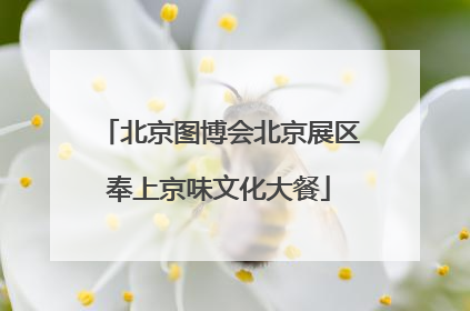 北京图博会北京展区奉上京味文化大餐