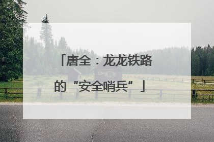 唐全：龙龙铁路的“安全哨兵”