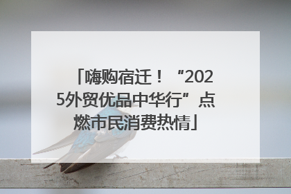 嗨购宿迁！“2025外贸优品中华行”点燃市民消费热情