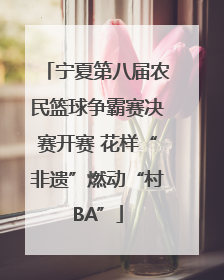 宁夏第八届农民篮球争霸赛决赛开赛 花样“非遗”燃动“村BA”