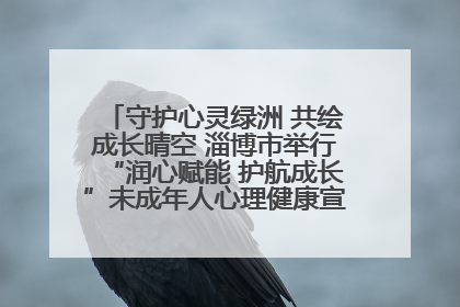 守护心灵绿洲 共绘成长晴空 淄博市举行“润心赋能 护航成长”未成年人心理健康宣传教育主题活动