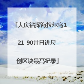 大庆钻探海拉尔乌121-90井日进尺 创区块最高纪录