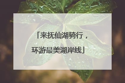 来抚仙湖骑行，环游最美湖岸线