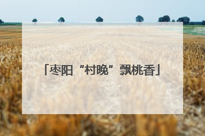 枣阳“村晚”飘桃香