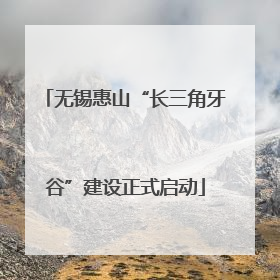 无锡惠山“长三角牙谷”建设正式启动