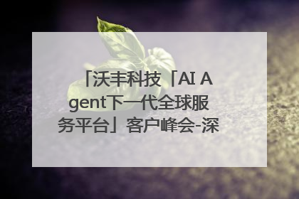 沃丰科技「AI Agent下一代全球服务平台」客户峰会-深圳站圆满落幕！
