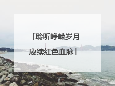 聆听峥嵘岁月 赓续红色血脉