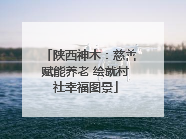 陕西神木：慈善赋能养老 绘就村社幸福图景