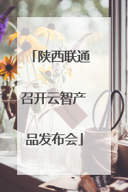 陕西联通召开云智产品发布会